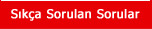 Sıkça Sorulan Sorular